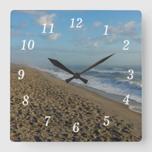 Une horloge murale de Cocoa Beach Morning