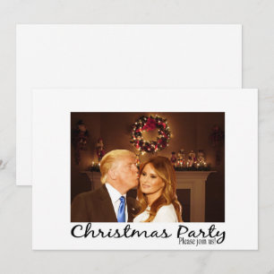 Une invitation à Noël de Donald et Melania