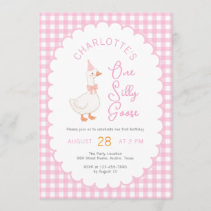 Une invitation d'anniversaire rustique rose à carr