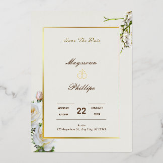 UNE INVITATION DE MARIAGE NUMÉRIQUE DE LUXE