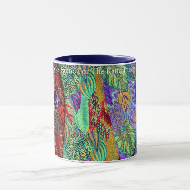 Une jolie mug de Philip Jacobs en tissu de Coleus (Centre)