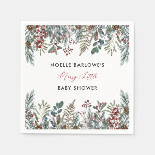 Une jolie petite serviette en papier Baby shower