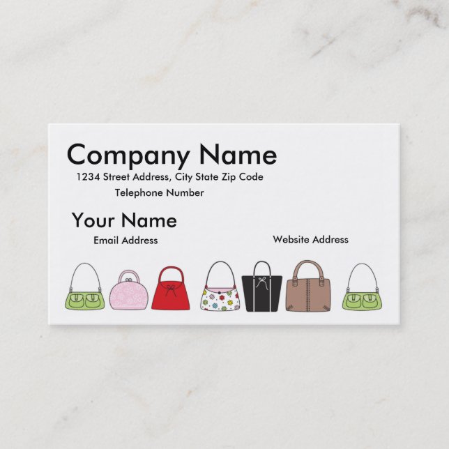 Une ligne de carte de visite de bourses (Devant)