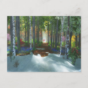 Une longue journée de marche Carte postale