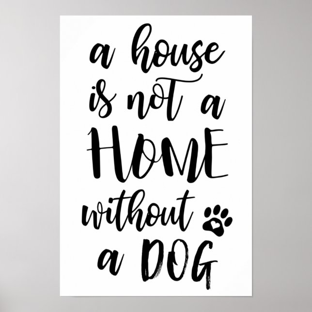 Une Maison N'Est Pas Une Maison Sans Poster De Chi (Devant)