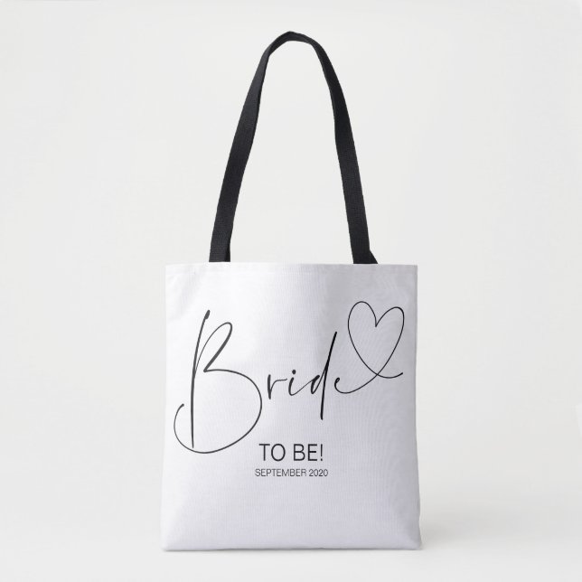 Une mariée simple pour être Mariage Sac fourre-tou (Devant)