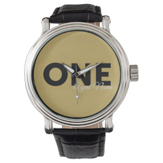 Une montre masculine
