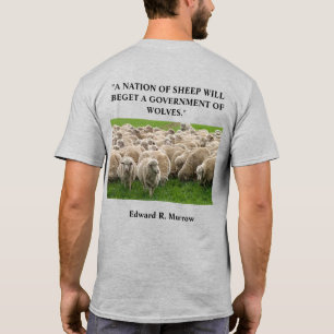 UNE NATION DE T-Shirt basique pour hommes SHEEP