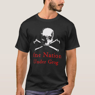 Une nation sous le T-shirt de grog (crâne blanc)