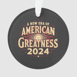 Une Nouvelle Ère de Grandeur Américaine 2024 Trump