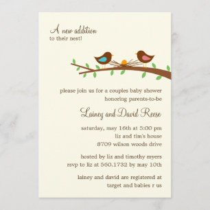 Une nouvelle invitation au Baby shower des oeufs