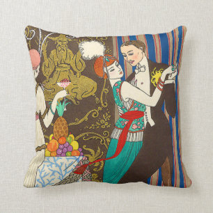 Une nuit dans le Coussin décadent Paris Art déco