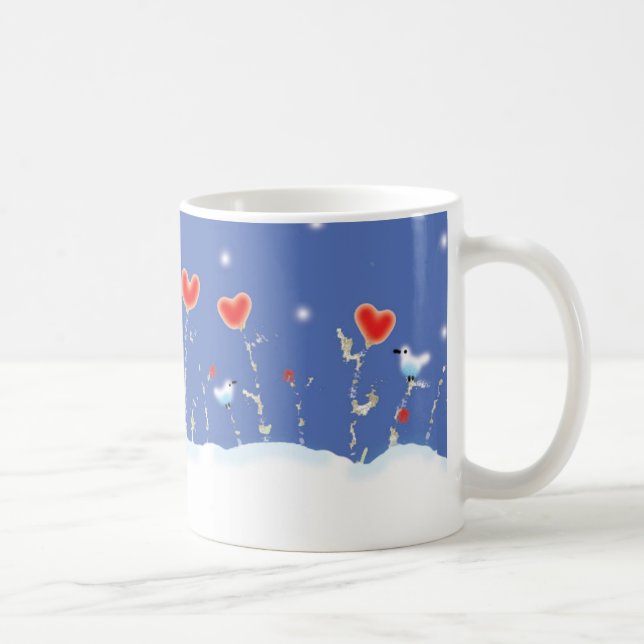"UNE NUIT D'HIVER FROIDE MIRACLE" tasse à café 11  (Droite)