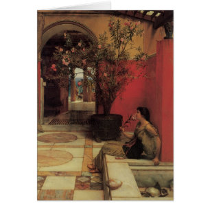 Une Oleander par Alma Tadema, Fleurs Vintages