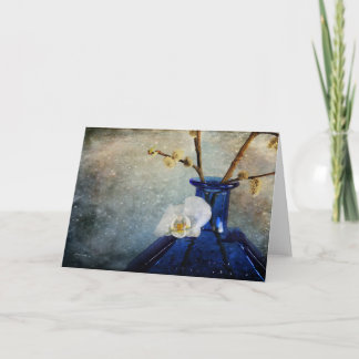 Une orchidée pour vous - Belle carte de voeux flor