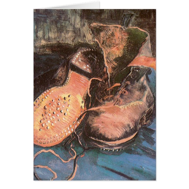 Une paire de chaussures de Vincent van Gogh, Art V (Devant)