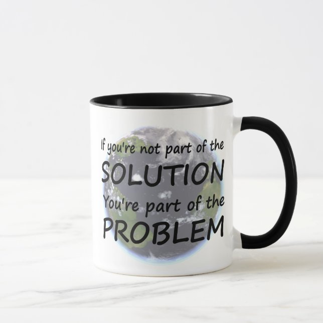 Une partie de la tasse de solution (Droite)