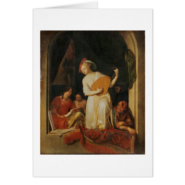 Une partie musicale, 1681 (Devant)