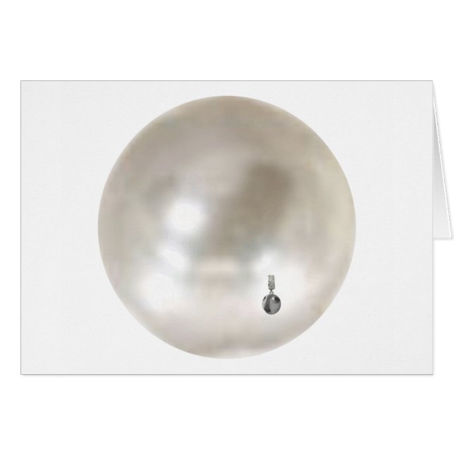 Une perle avec une boucle d'oreille de fille (Devant horizontal)