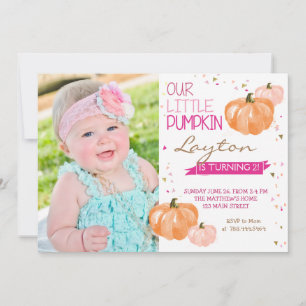 Une petite carte d'invitation d'anniversaire Citro