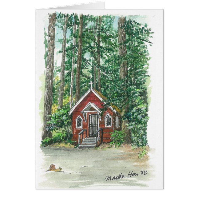 Une petite église dans les bois (Devant)