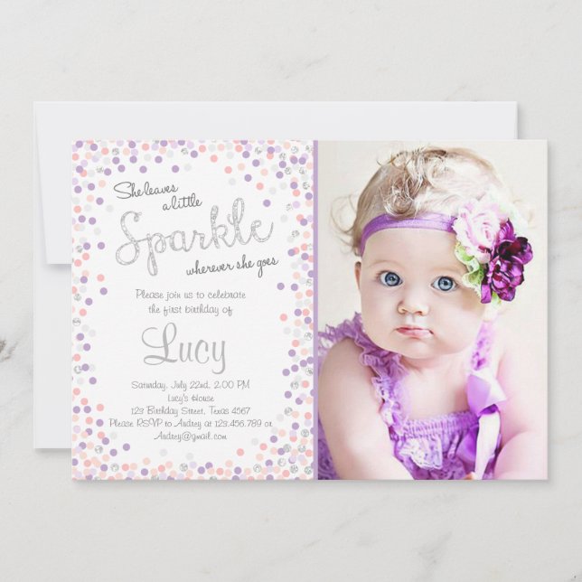 Une petite invitation à l'anniversaire de Silver v (Devant)