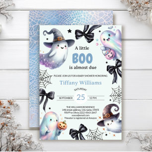 Une Petite Invitation Baby shower Boo Fantôme mi