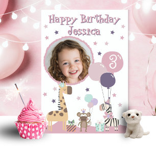 Une photo Carte d'anniversaire sur le thème de la 
