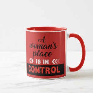 Une place de femme, café branché Mug