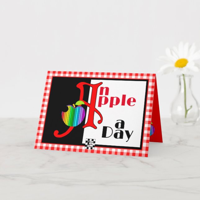 "Une pomme par jour" obtenir carte bien (Petite plante)