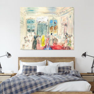 Une présentation chez Schiaparelli Canvas Print