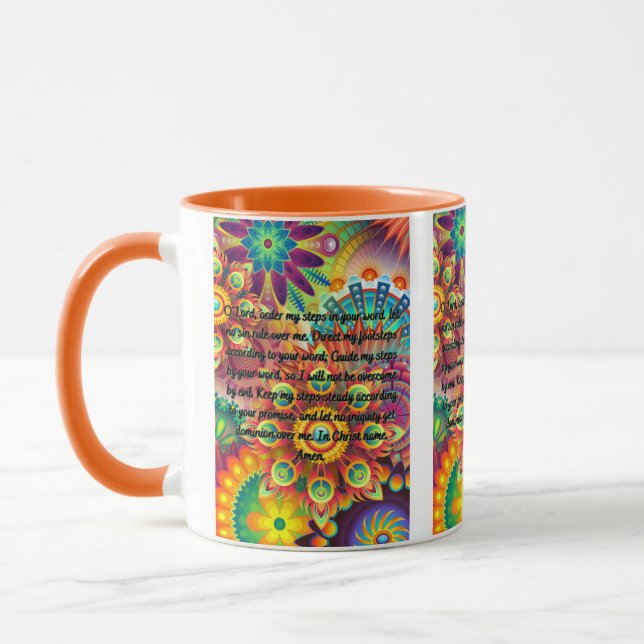 Une Prière D'Orientation 2 Mug À Deux Tons (Gauche)
