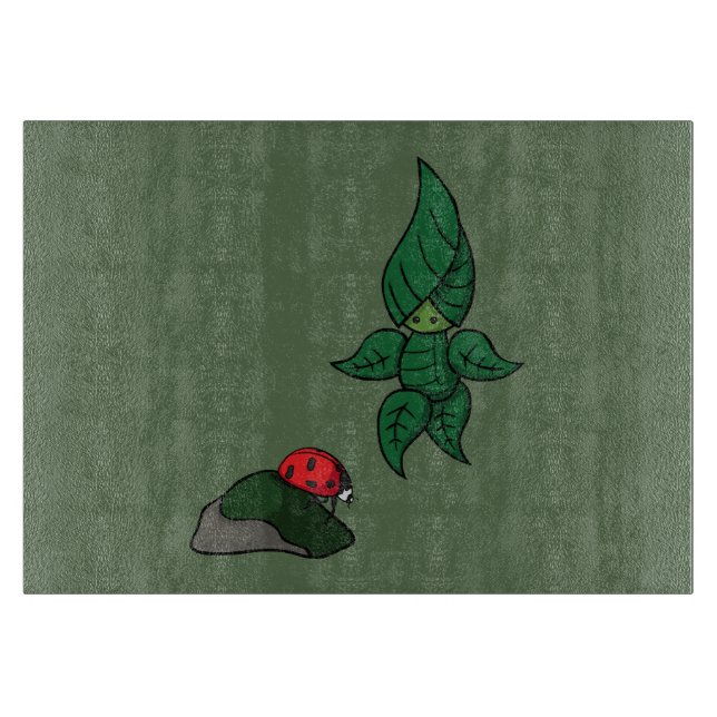 Une promenade dans la planche à découper en verre  (Devant)