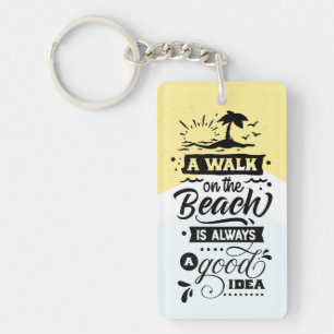 Une promenade sur la plage est toujours une bonne