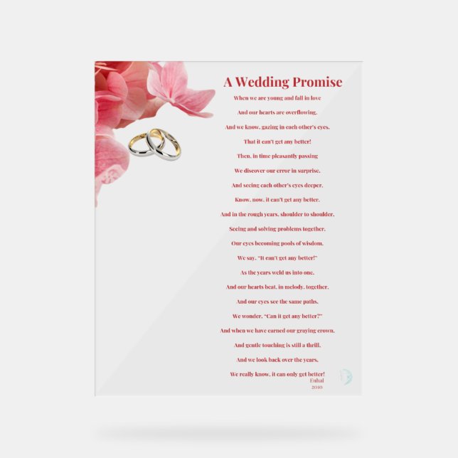 Une promesse Mariage (Recto)