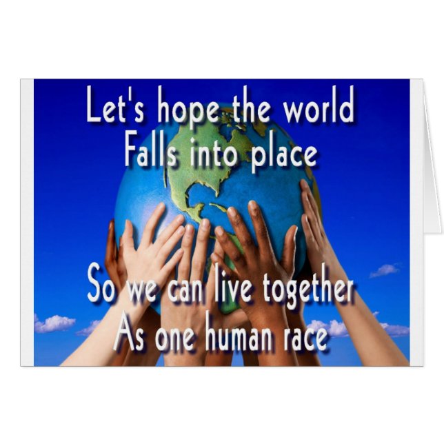 Une race humaine (Devant horizontal)