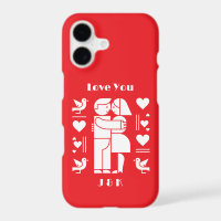 Une Saint-Valentin personnalisée Bauhaus moderne