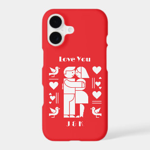 Une Saint-Valentin personnalisée Bauhaus moderne