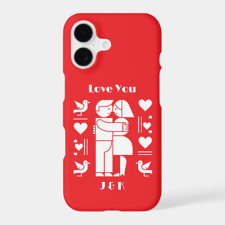 Une Saint-Valentin personnalisée Bauhaus moderne