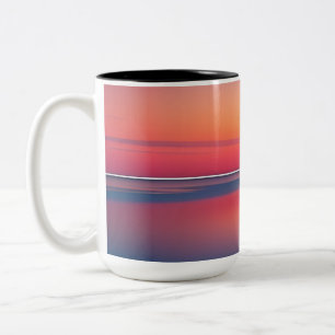 Une Scène Calme Mug Café Deux Tons