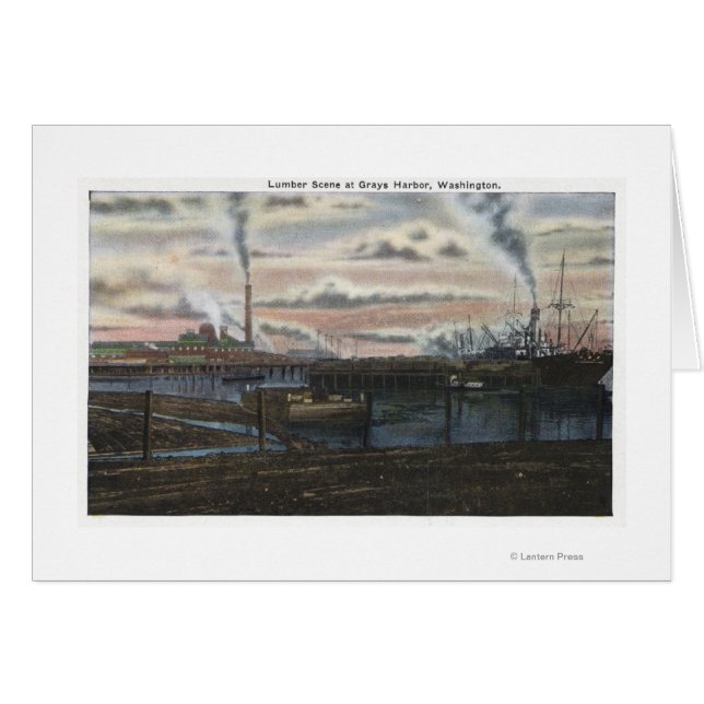 Une scène de bois (Devant horizontal)