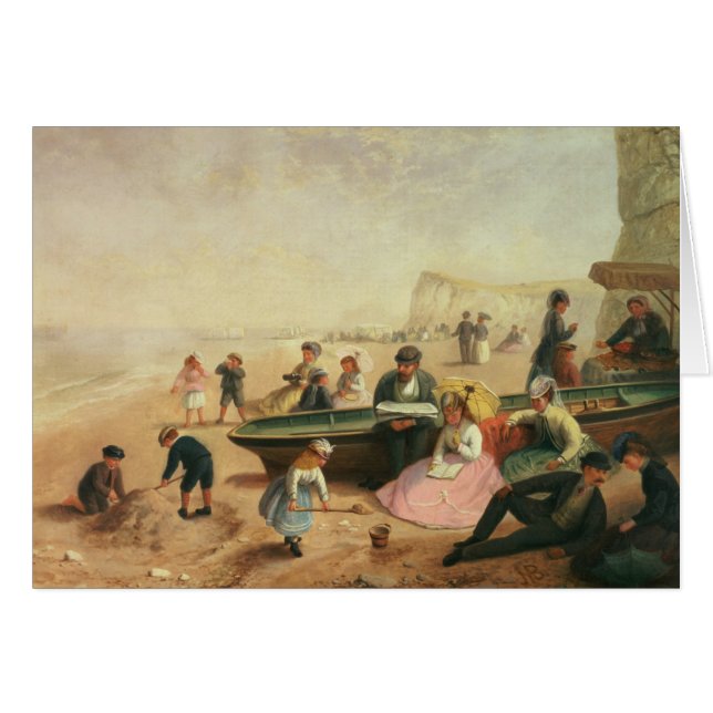 Une scène de bord de la mer (Devant horizontal)