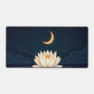 une seule fleur de lotus flottant sur un étang som