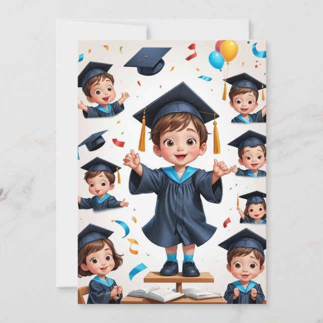 Une simple invitation à la remise des diplômes de  (Devant)