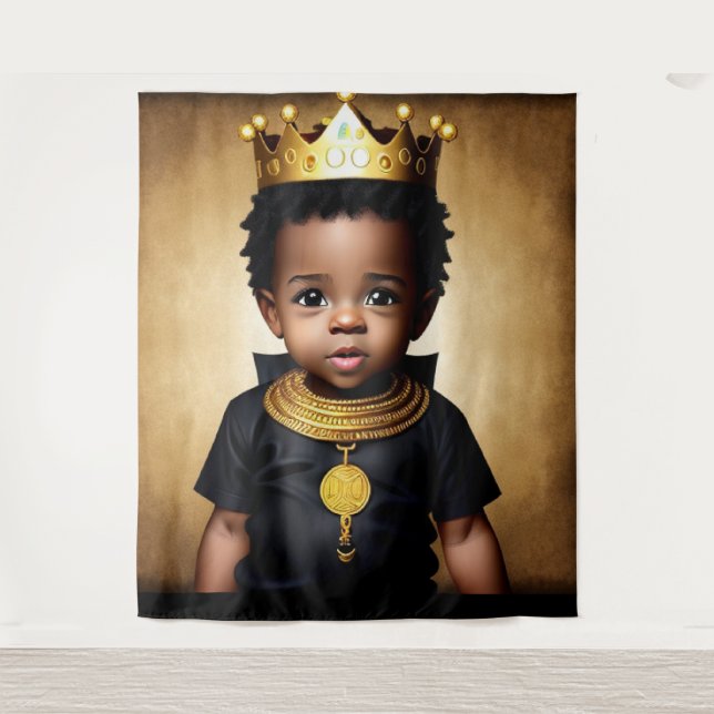 Une tapisserie de roi enfant (Devant)