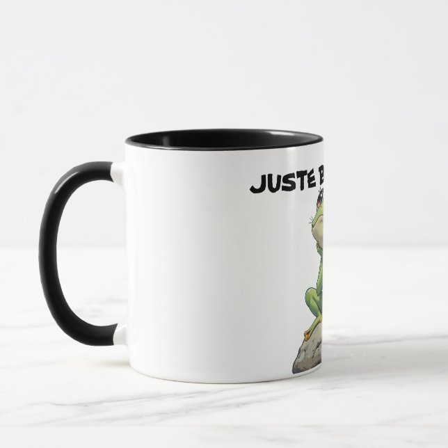 Une tasse avec illustration de grenouille (Gauche)