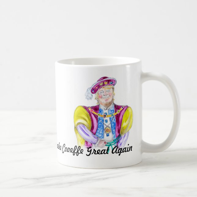 Une tasse de café de 11 oz avec le Grand Donald Tr (Droite)