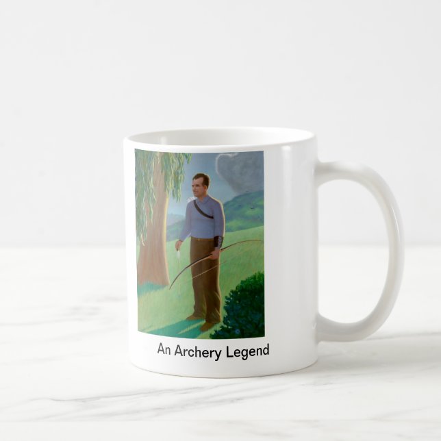 Une tasse de café pour l'archer traditionnel (Droite)