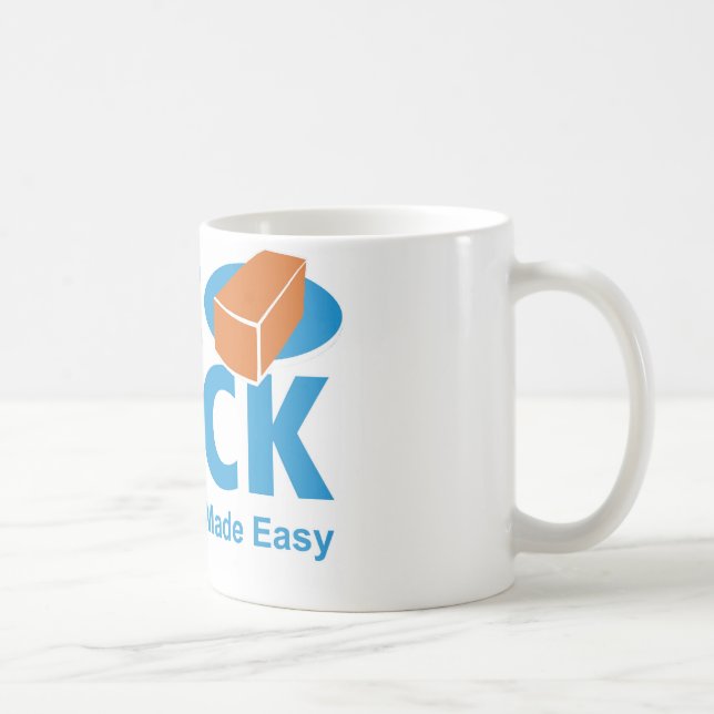 Une tasse de logo de brique (Droite)
