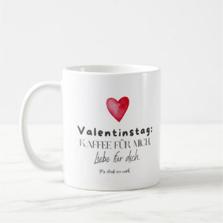 Une tasse de Saint-Valentin personnalisable